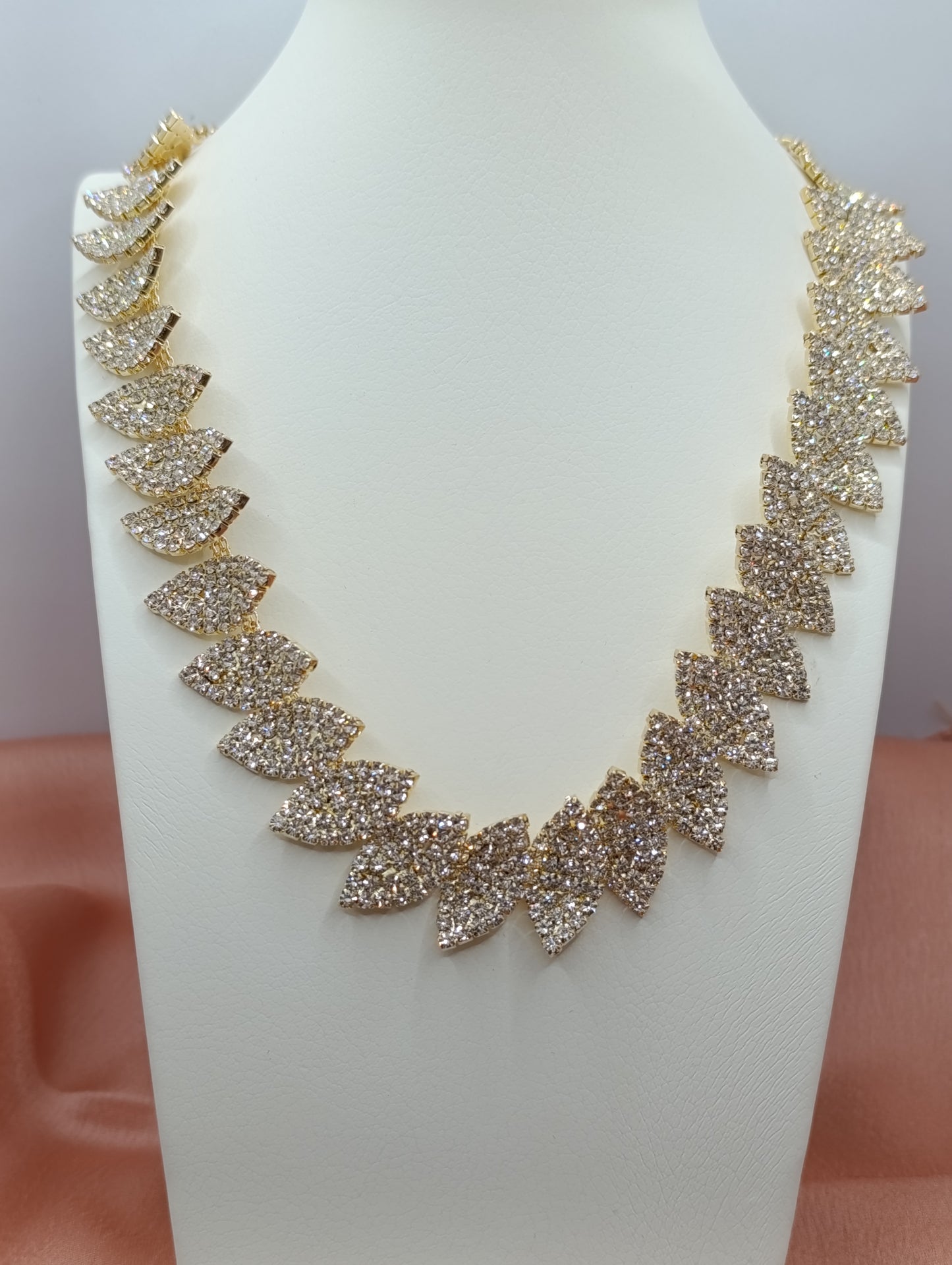 Collana Strass Oro