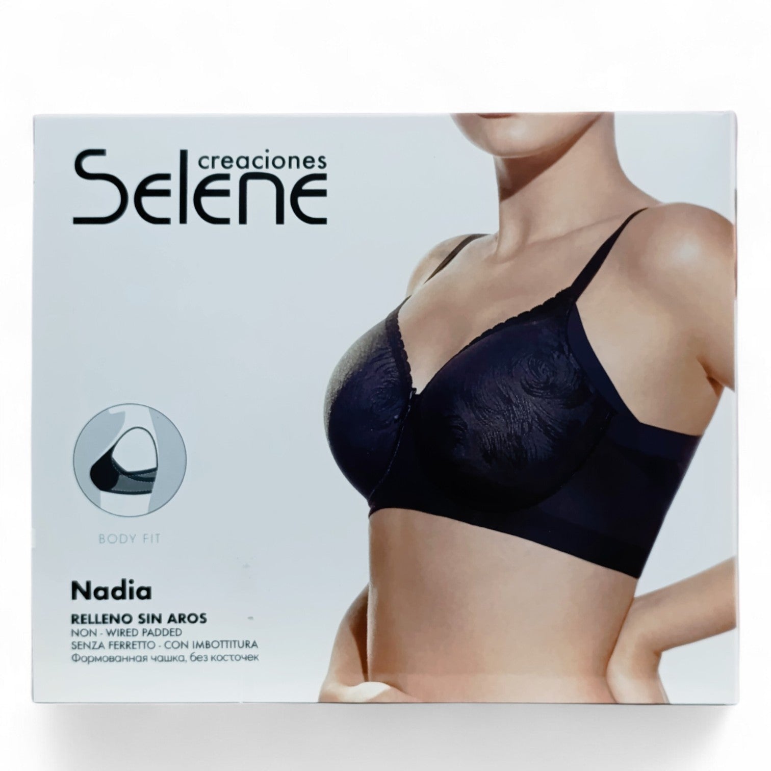 Reggiseno Selene Nadia Coppa C preformato senza ferretto